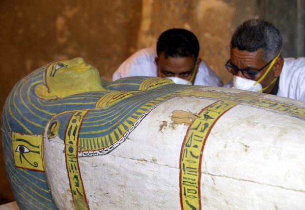 В египетском саркофаге нашли карту загробного мира (фото)