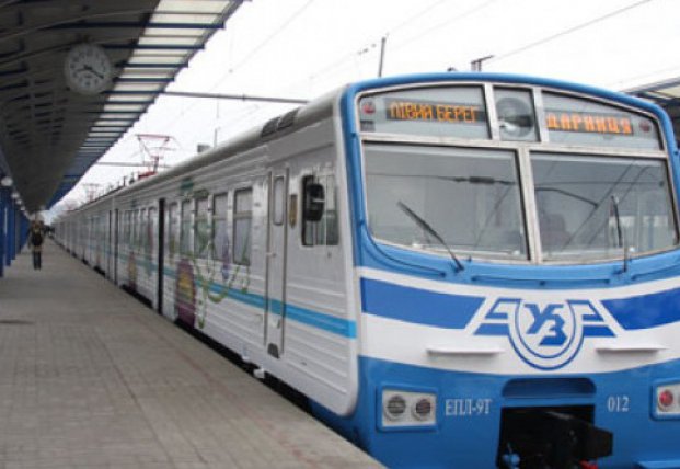 В Киеве из-за вандалов отменили девять рейсов городской электрички