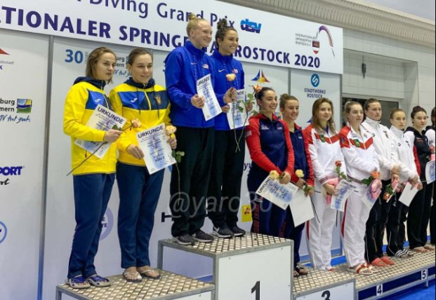 Украинцы выиграли полный комплект медалей на Гран-при в Германии