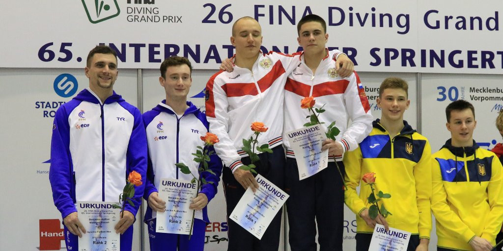 Украинцы выиграли полный комплект медалей на Гран-при в Германии