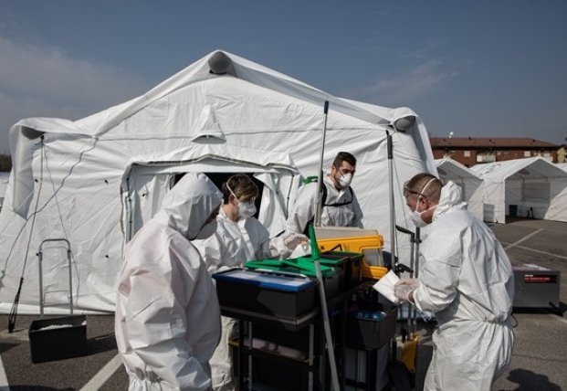 От коронавируса скончались 37 итальянских врачей
