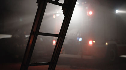 Огонь вспыхнул в многоквартирном доме в кузбасском городе