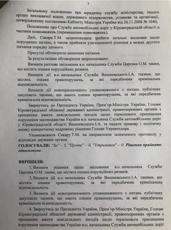Работники Укравтодора заявили Зеленскому о коррупции руководства по тендерам на 1,4 миллиарда (документы)