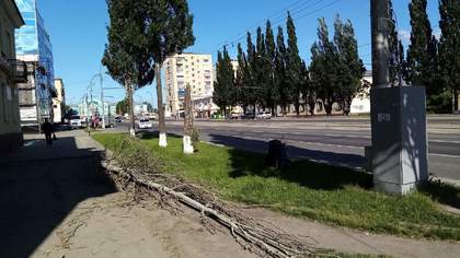 Разрушительный ветер сорвал крыши зданий в Кузбассе
