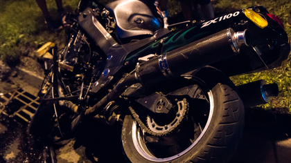 Мотоциклист разбился насмерть в кузбасском городе